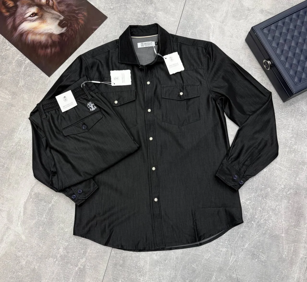 Костюм мужской Brunello Cucinelli - изображение 1