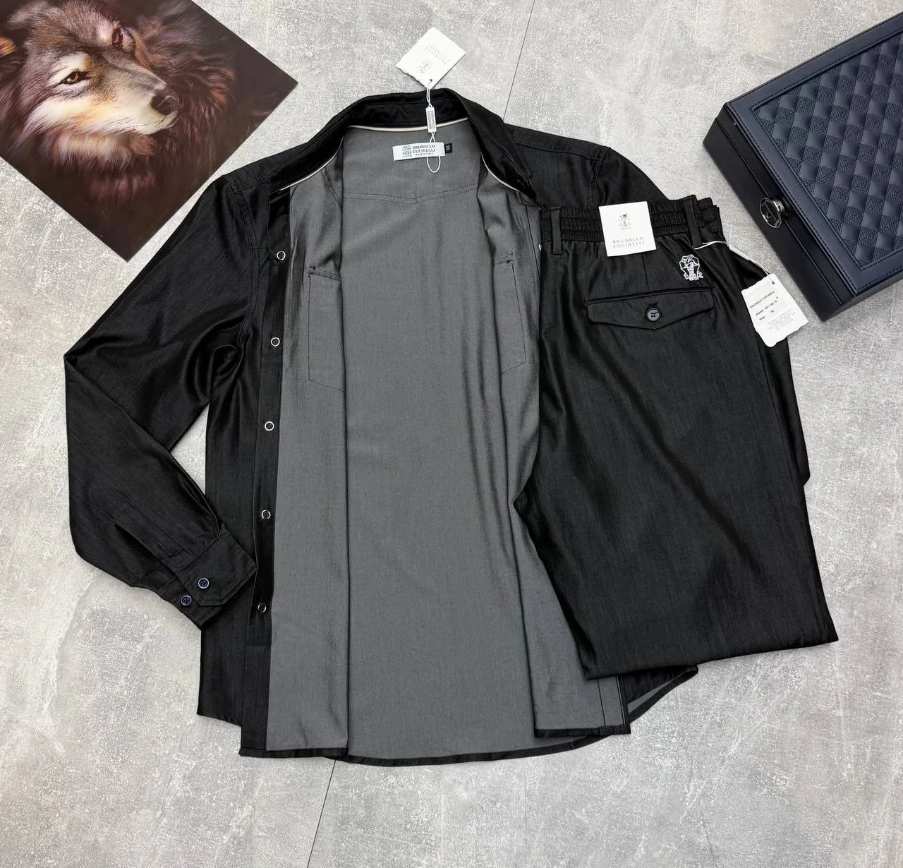 Костюм мужской Brunello Cucinelli - миниатюра 3