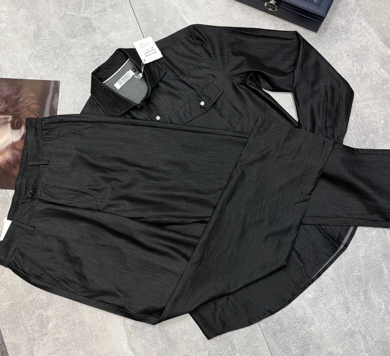 Костюм мужской Brunello Cucinelli - миниатюра 4