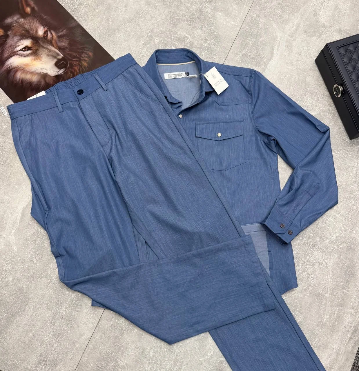 Костюм мужской Brunello Cucinelli - миниатюра 2