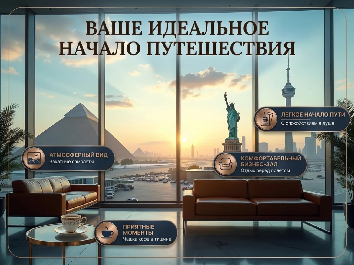 Проход в бизнес зал аэропортов ( весь мир ) - миниатюра 5