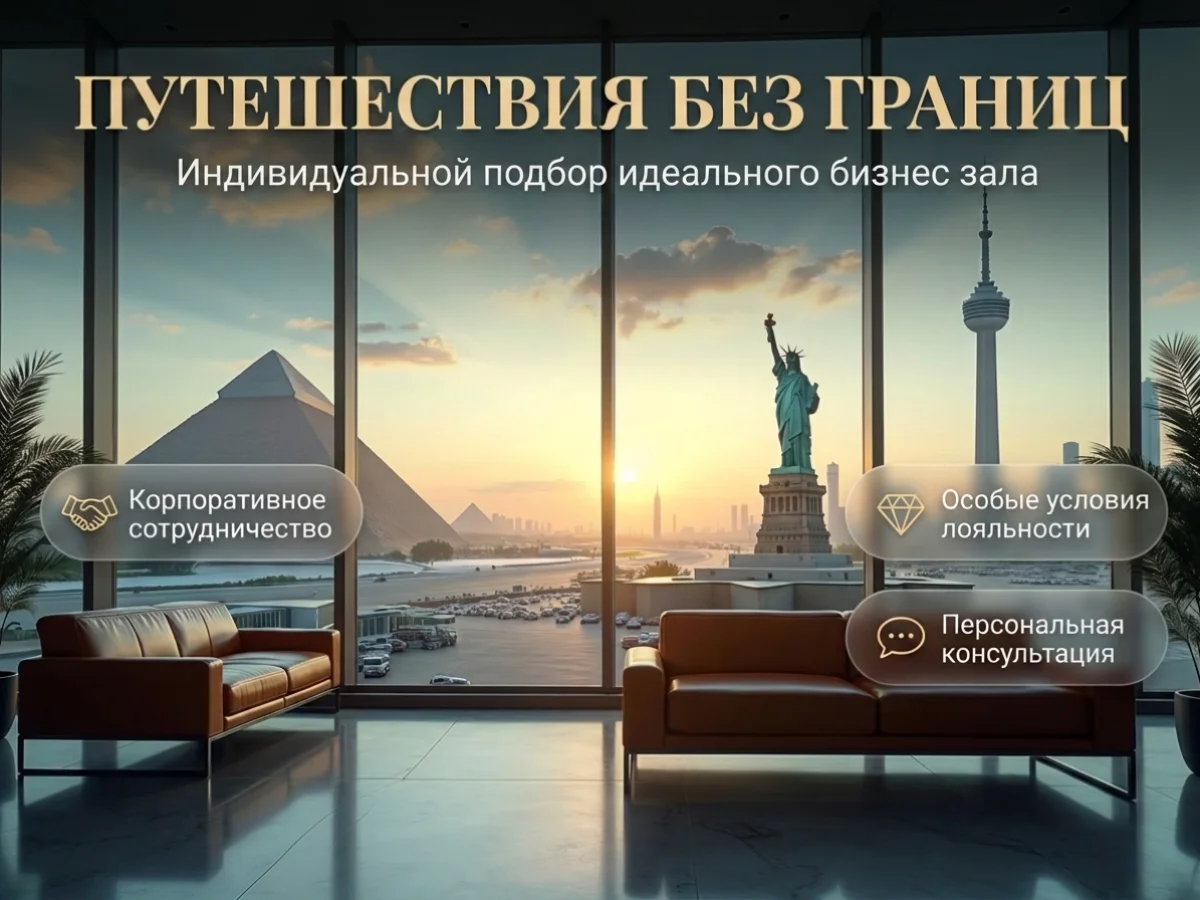 Проход в бизнес зал аэропортов ( весь мир ) - миниатюра 6
