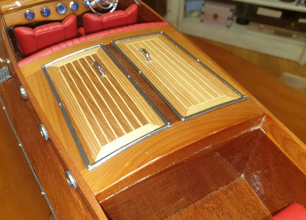 Модель катера Chris Craft Runabout L62 - миниатюра 7