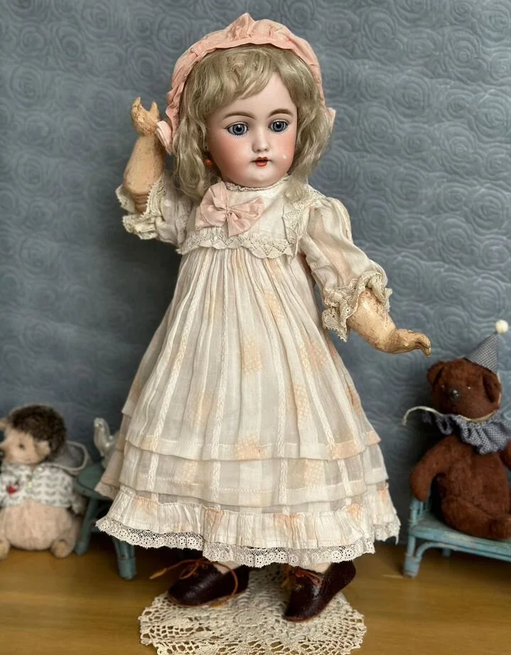Антикварная немецкая кукла Heinrich Handwerck, 189 - миниатюра 5