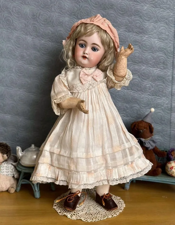 Антикварная немецкая кукла Heinrich Handwerck, 189 - миниатюра 6