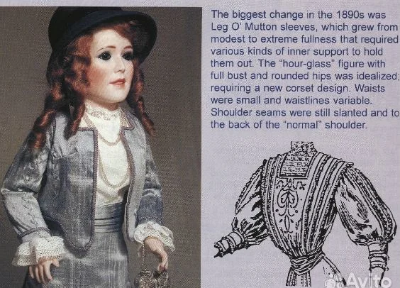 Выкройки одежды (куклы) Doll Costuming 2003 v.1 - миниатюра 8