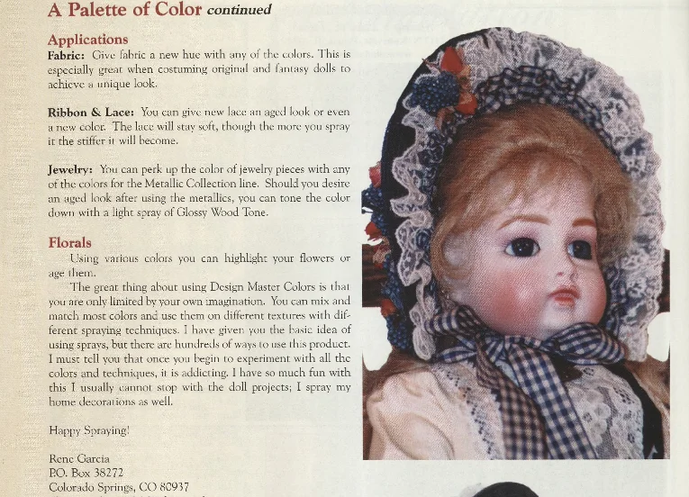 Выкройки одежды (куклы) Doll Costuming 2003 v.11 - миниатюра 4