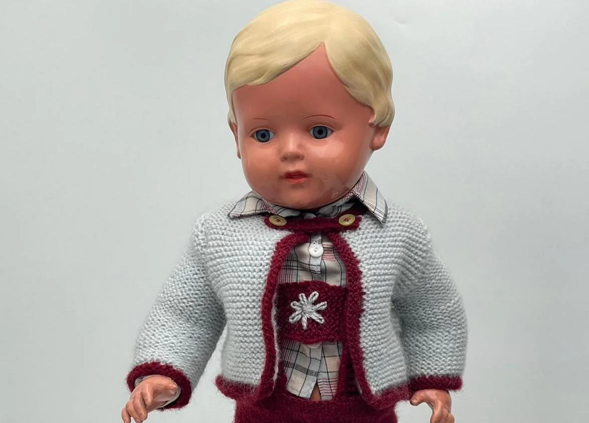 Винтажная немецкая кукла Schildkröt Christel 39-45 - миниатюра 4