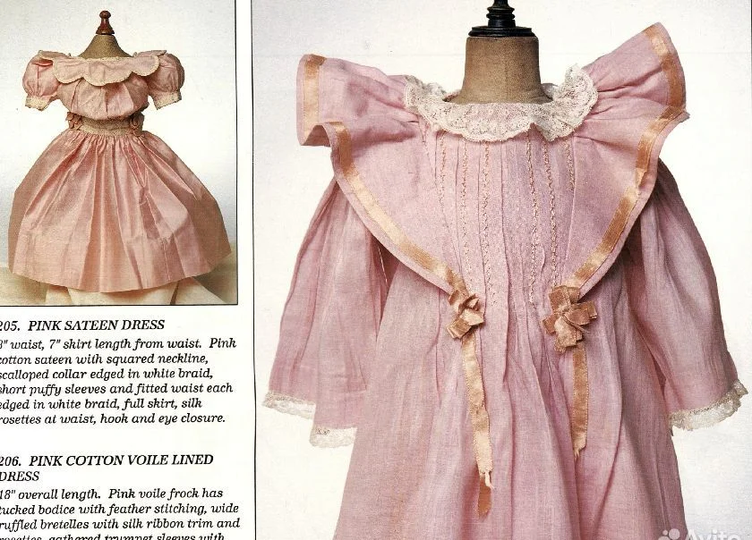 Одежда для антикварных кукол The Way They Wore - миниатюра 8