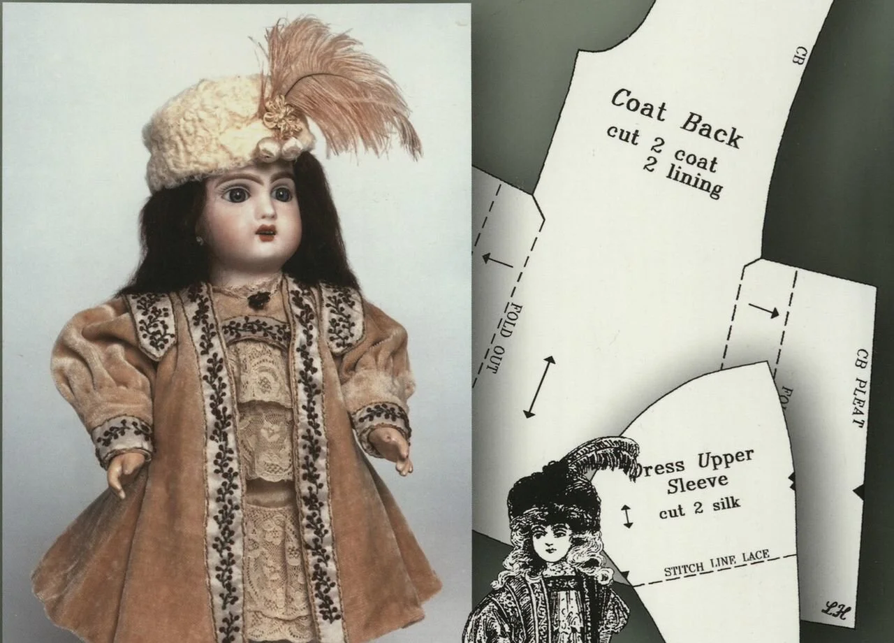 Выкройки для кукол Bleuette Clothing Patterns - миниатюра 2