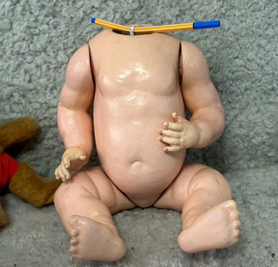 Антикварное немецкое композиционное туловище Baby - изображение 1