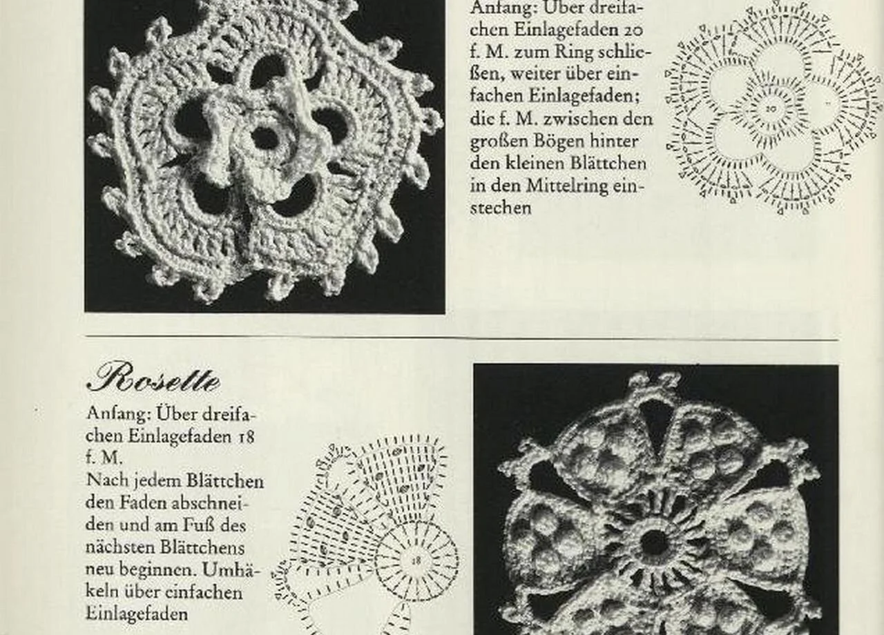 Irische Spitzen ирландское кружево, книга - миниатюра 4