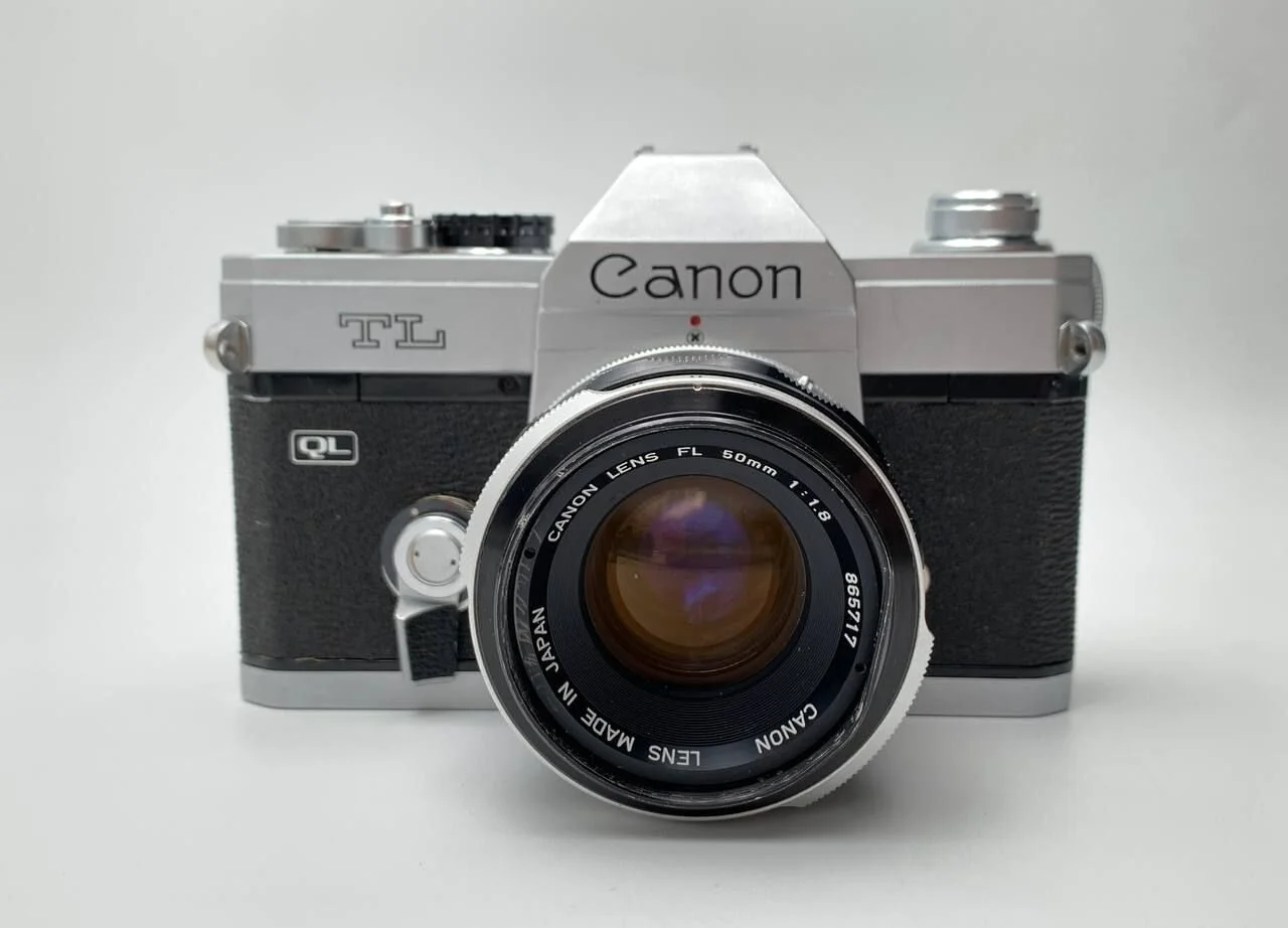 Фотоаппарат Canon TL QL плёночный 1968 - изображение 1