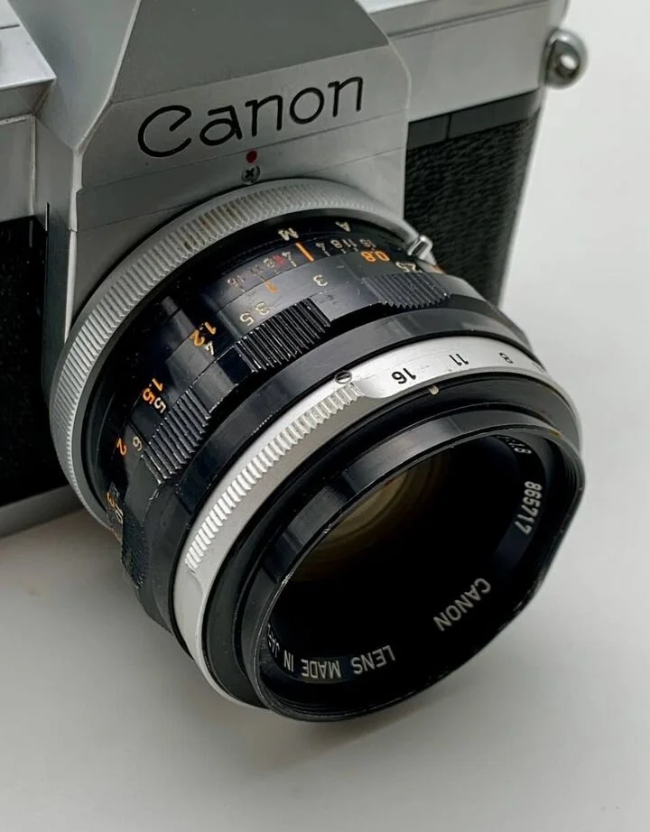 Фотоаппарат Canon TL QL плёночный 1968 - миниатюра 9