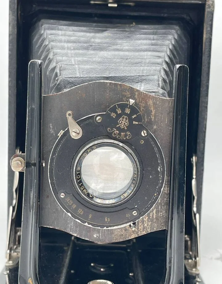 Фотоаппарат Volta 355 складной винтажный - миниатюра 6