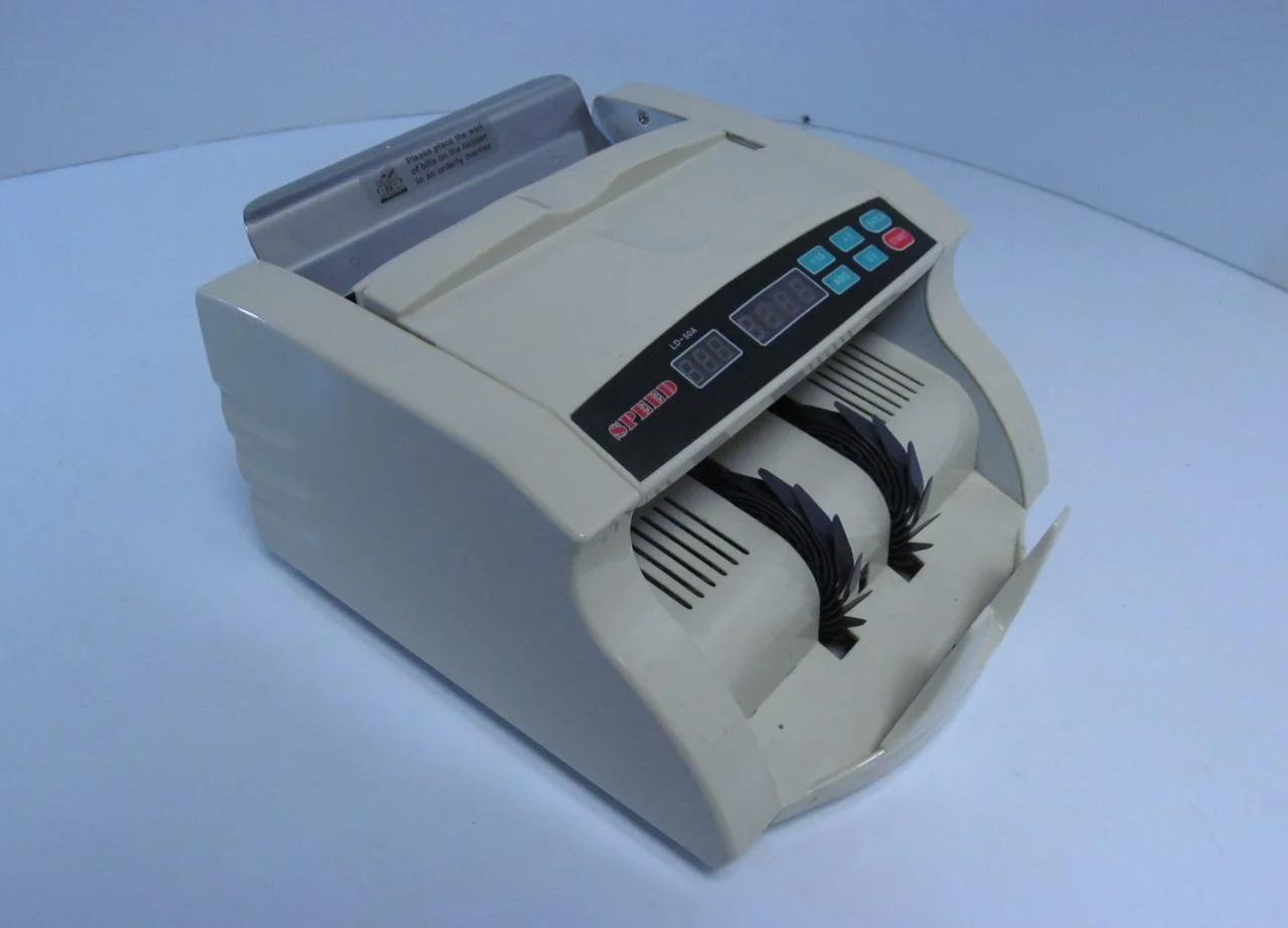Счетчик банкнот speed LD-50A б/у с уф - изображение 1