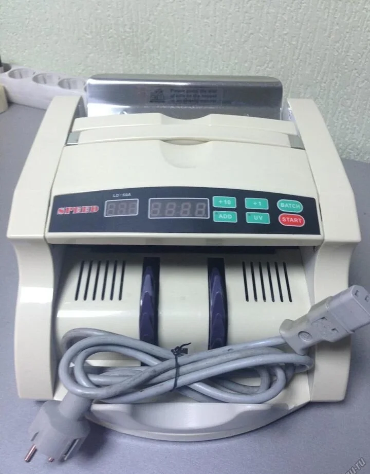 Счетчик банкнот speed LD-50A б/у с уф - миниатюра 2