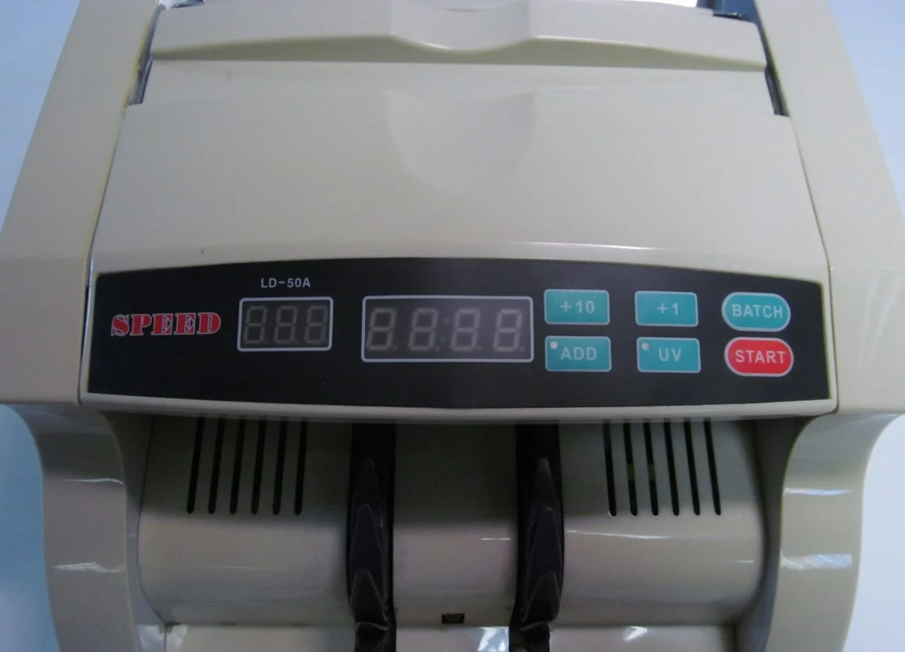 Счетчик банкнот speed LD-50A б/у с уф - миниатюра 3