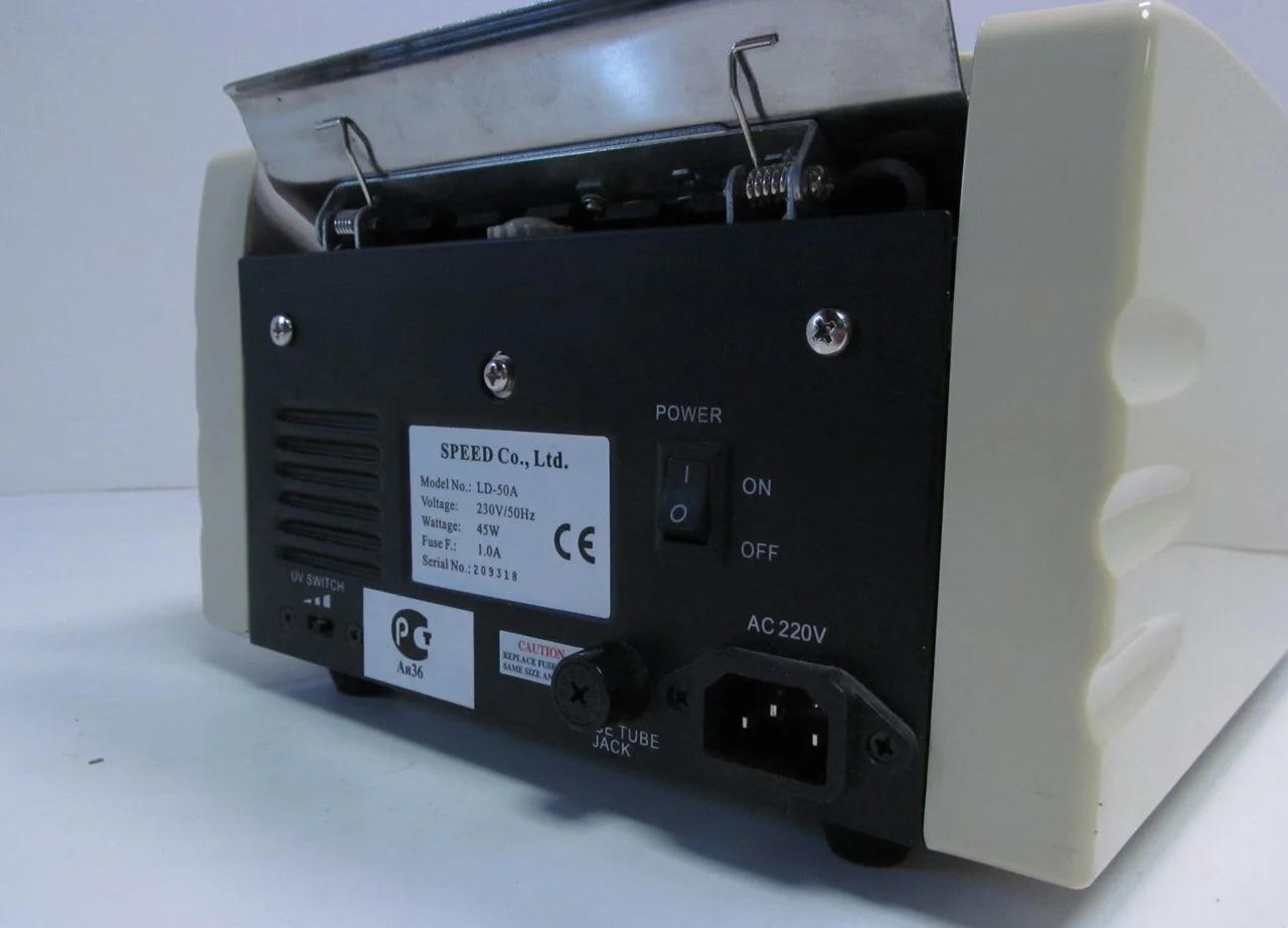 Счетчик банкнот speed LD-50A б/у с уф - миниатюра 4