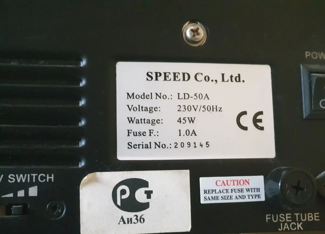 Счетчик банкнот speed LD-50A б/у с уф - миниатюра 5