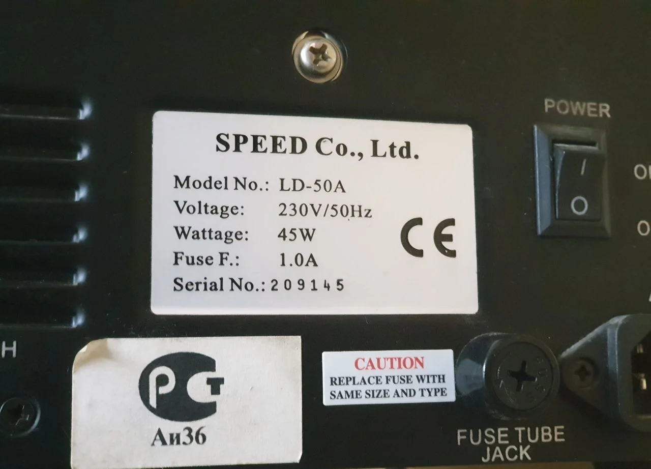 Счетчик банкнот speed LD-50A б/у с уф - миниатюра 6
