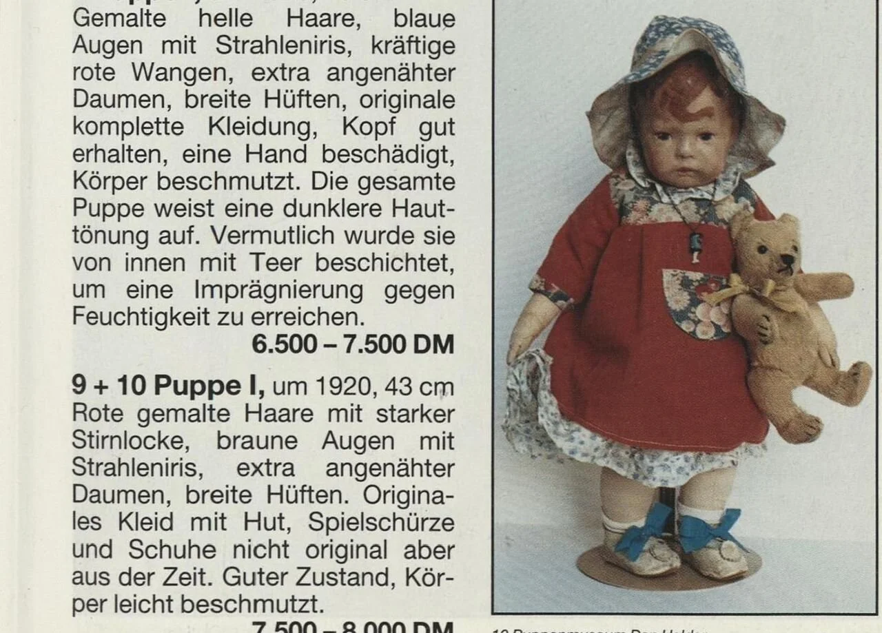 Каталог кукол Käthe Kruse Puppen Thomas Dahl - миниатюра 7