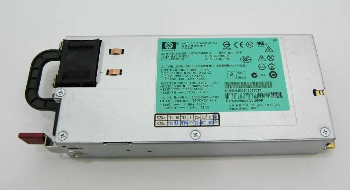 Бп HP 1200W для asic Bitmain L3 / L3+ - миниатюра 5
