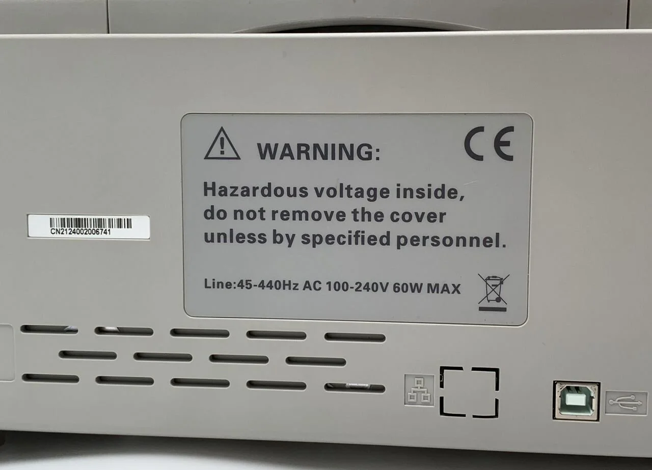 Осциллограф Hantek DSO4104C 4 канала 100мгц - миниатюра 2