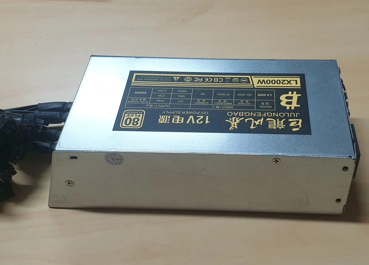 Блок питания неоригинальный для Asic Bitmain S9 - миниатюра 2