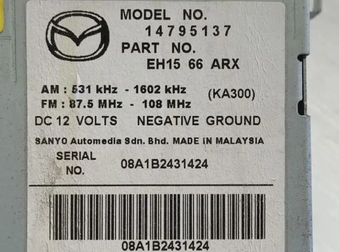 Mazda CX-7 магнитола EH15-66-arxa оригинал - миниатюра 6