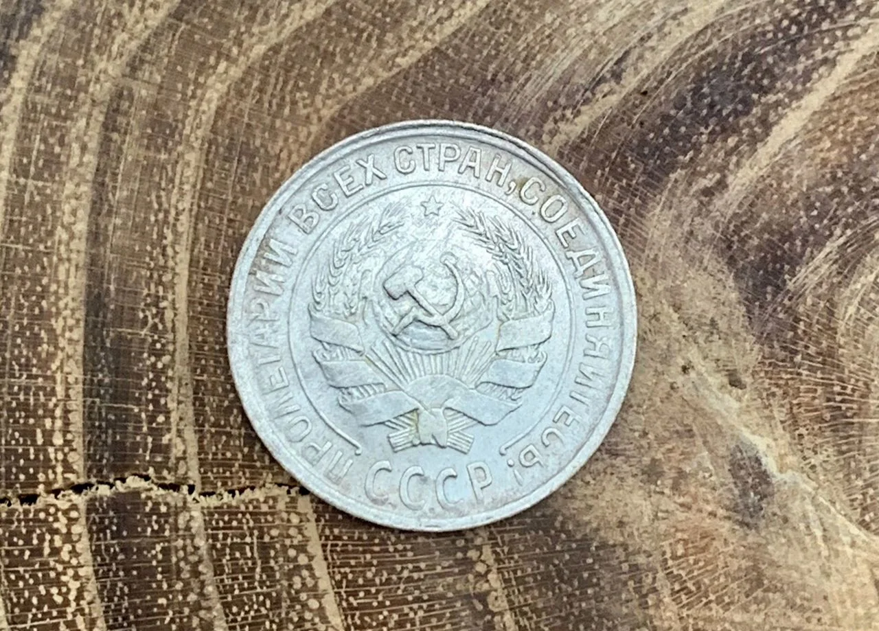 Антикварная монета 10 копеек СССР, 1929 год - миниатюра 2