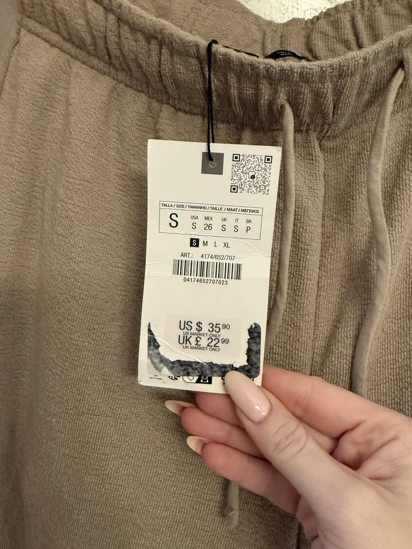 Брюки женские zara s - миниатюра 4
