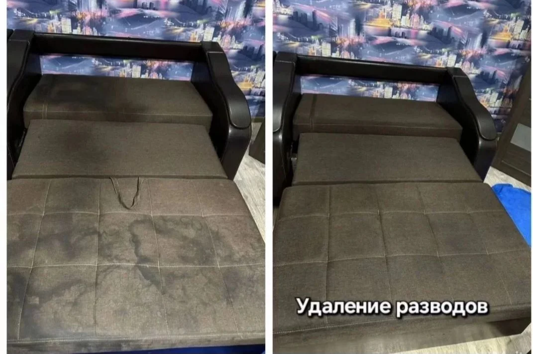 Выездная химчистка мягкой мебели, КЛИНИНГ - миниатюра 6