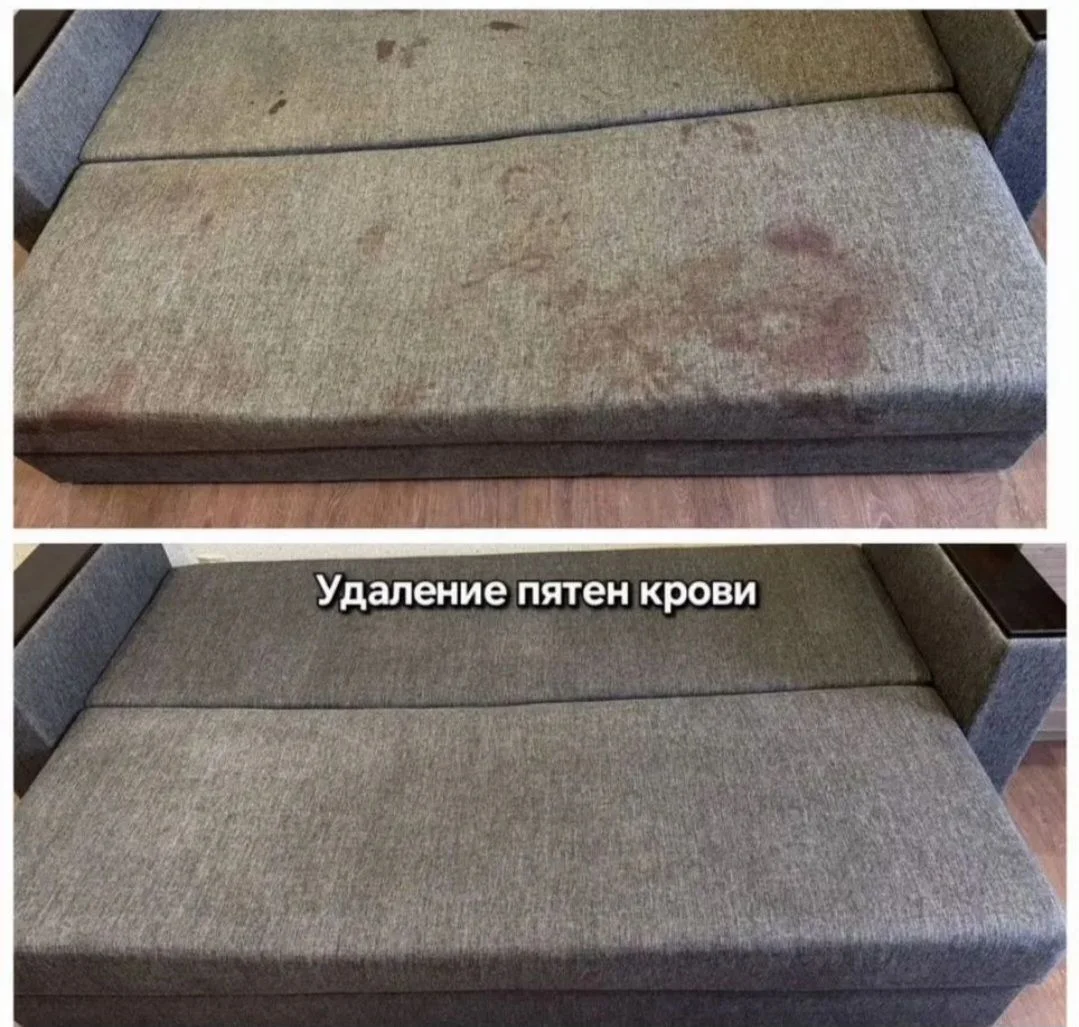 Выездная химчистка мягкой мебели, КЛИНИНГ - миниатюра 8