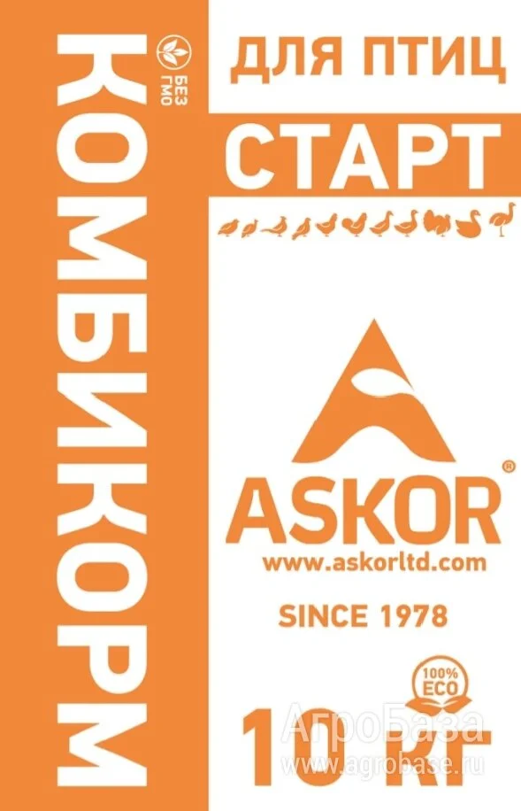 КОМБИКОРМ ДЛЯ С/Х ПТИЦЫ (ГРАНУЛИРОВАННЫЙ) <СТАРТ> - изображение 1