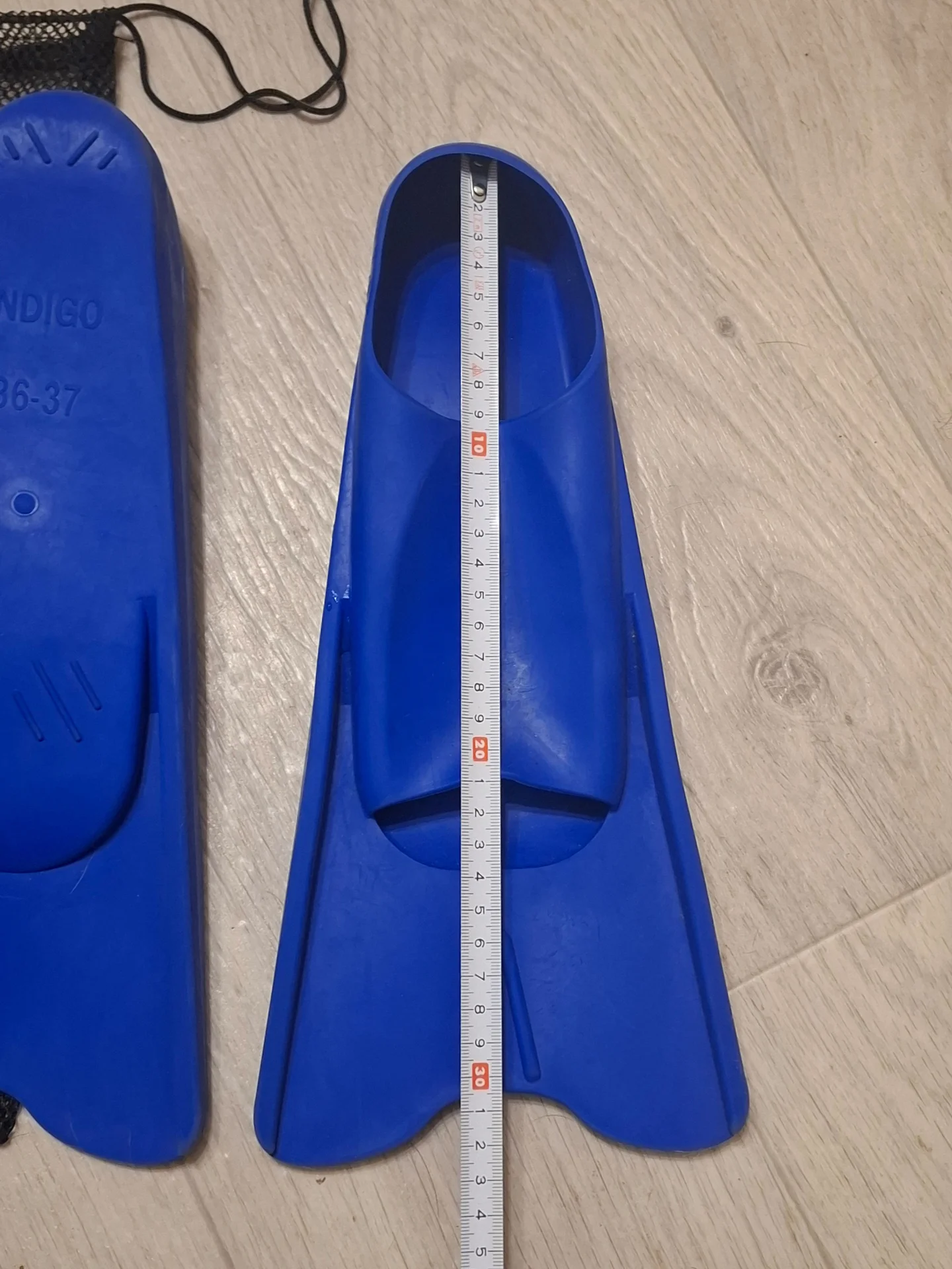 Ласты плавательные для детей и подростков indigo - миниатюра 2