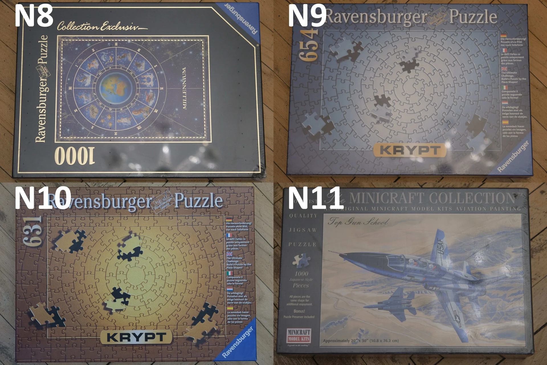 Пазлы новые Ravensburger, Nathan, Jumbo, Eurographics, Kosmos - миниатюра 2