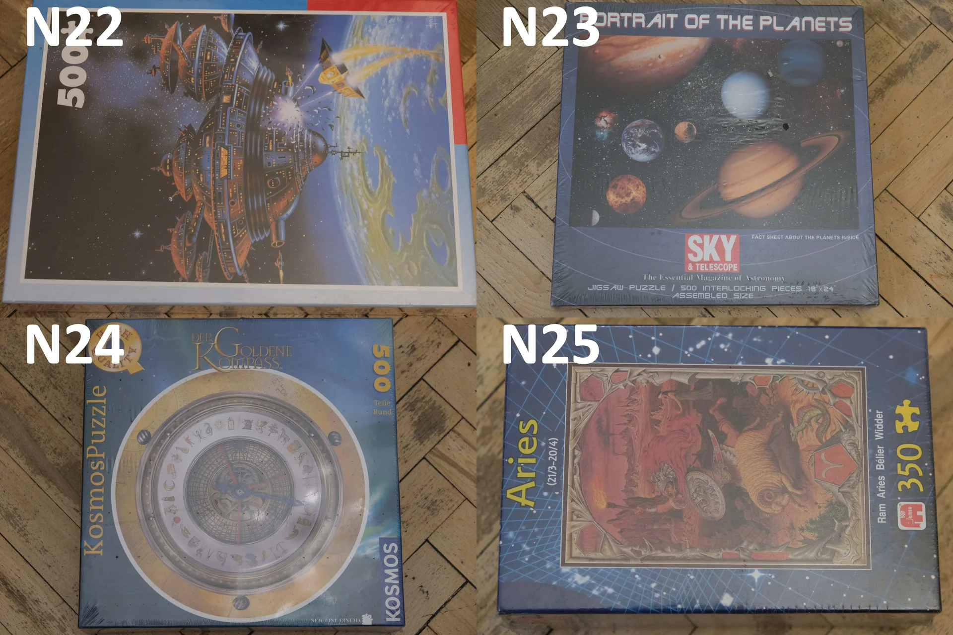 Пазлы новые Ravensburger, Nathan, Jumbo, Eurographics, Kosmos - миниатюра 5
