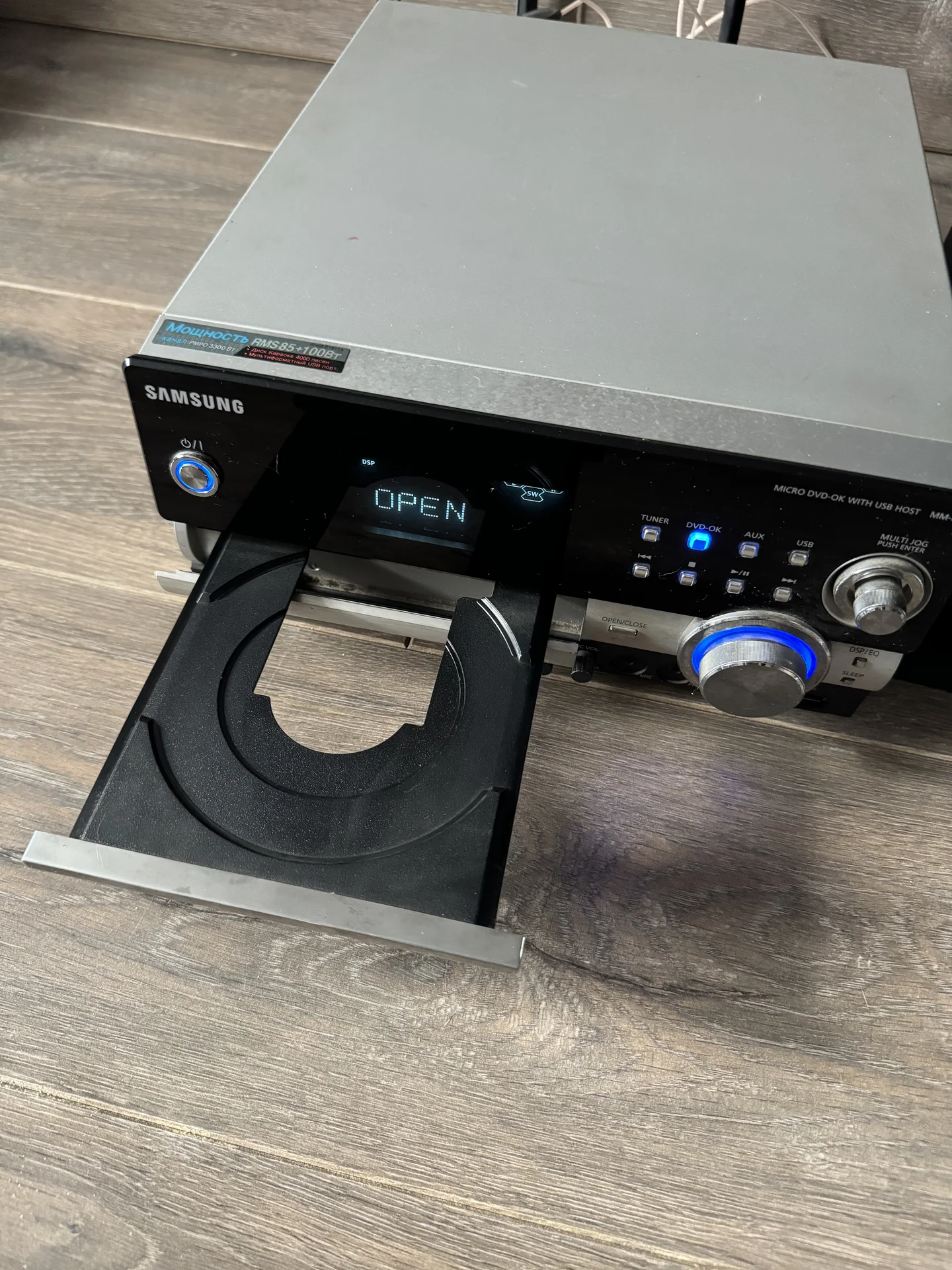 Музыкальный центр samsung mm-kt 10 - миниатюра 3