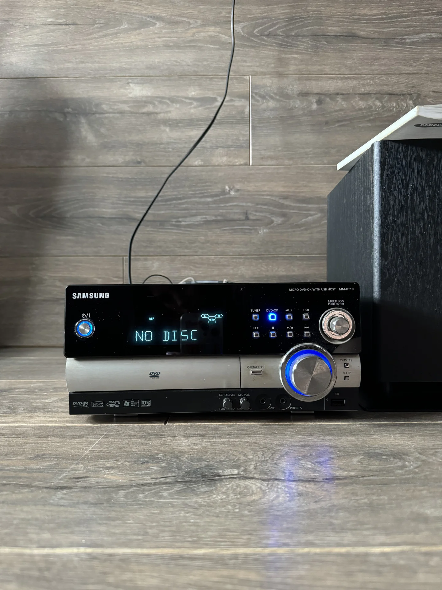 Музыкальный центр samsung mm-kt 10 - миниатюра 4
