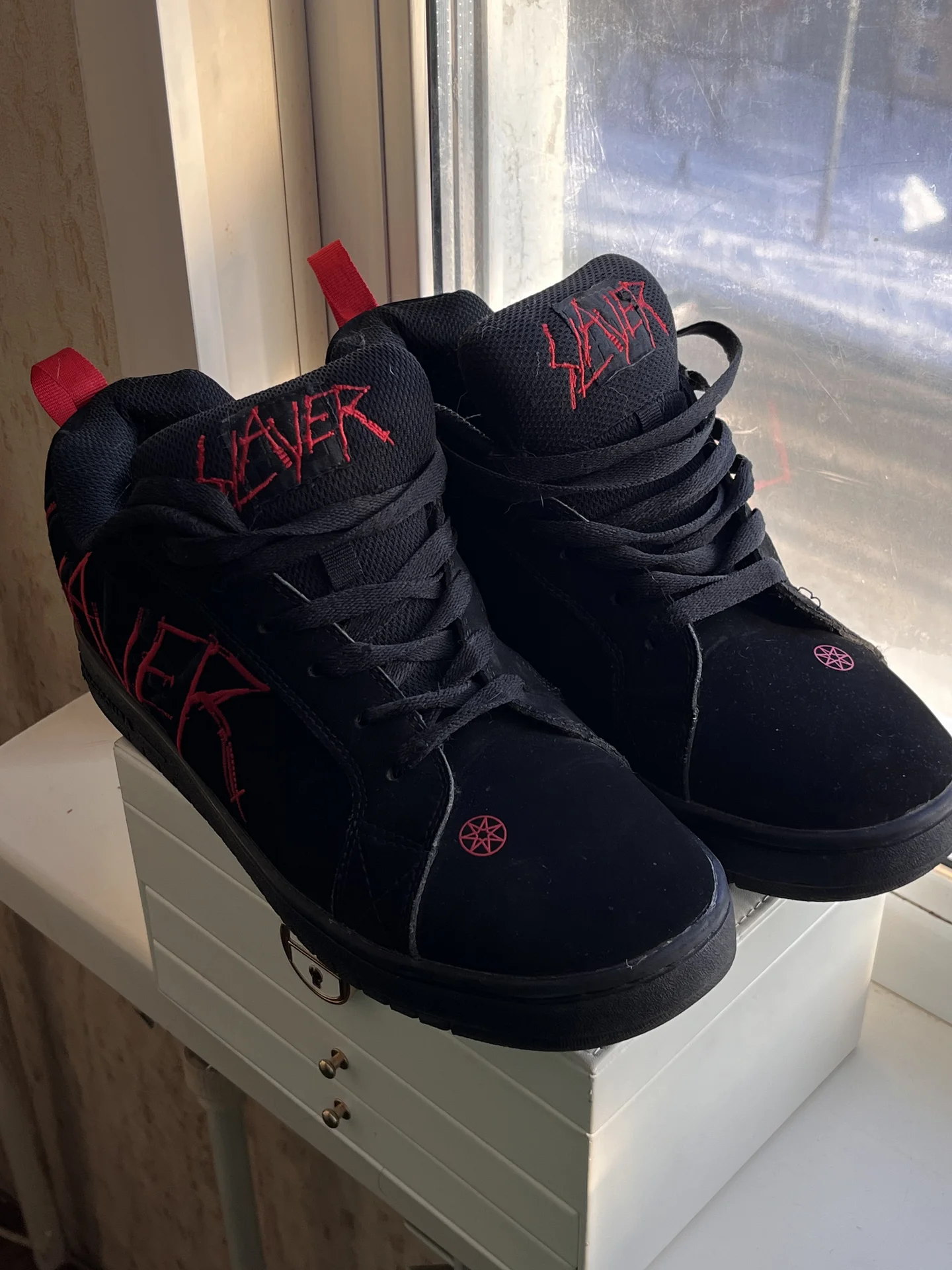 DC Shoes Slayer, 43 размер, мужские скейт-кеды - изображение 1