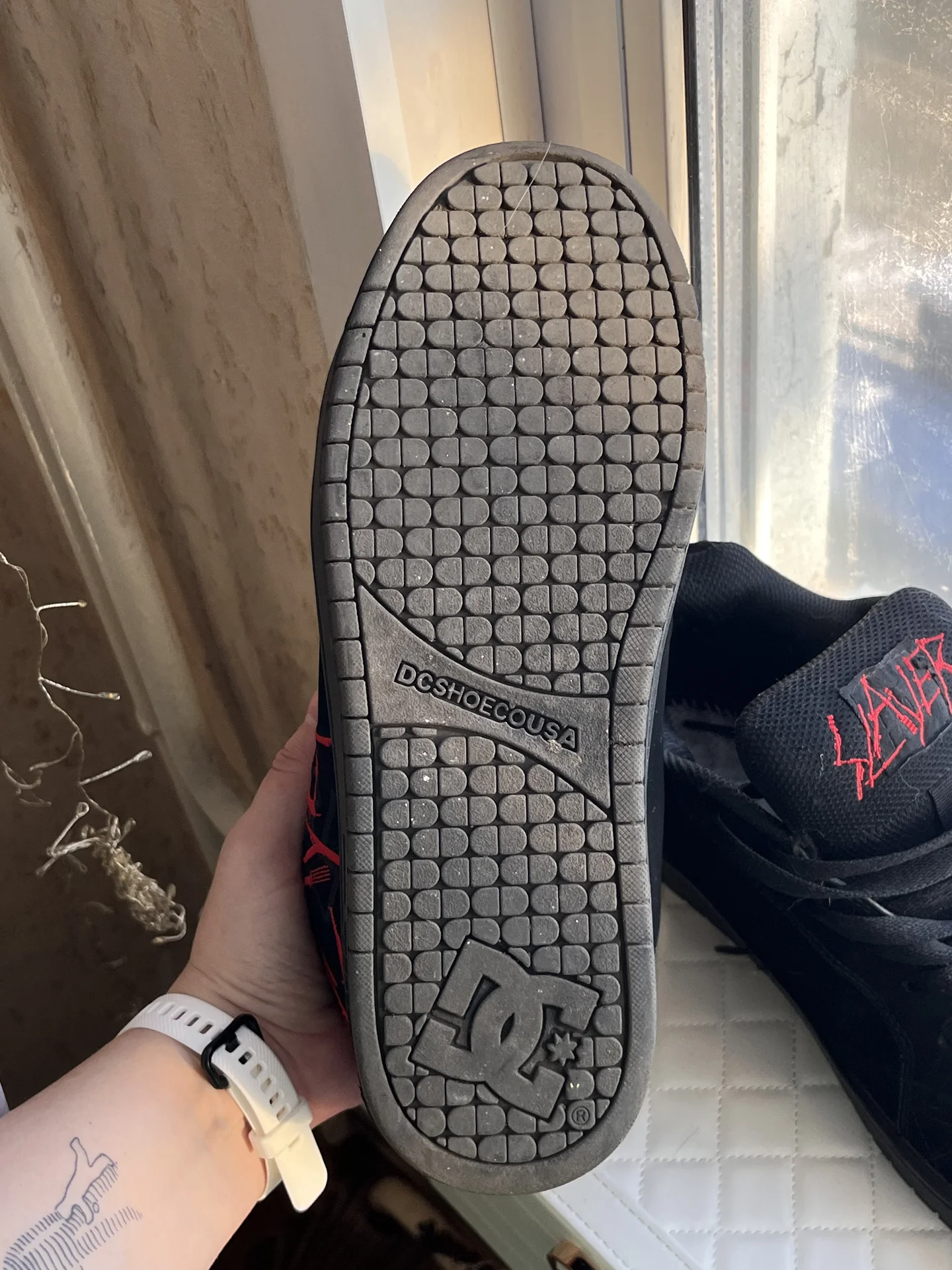 DC Shoes Slayer, 43 размер, мужские скейт-кеды - миниатюра 3