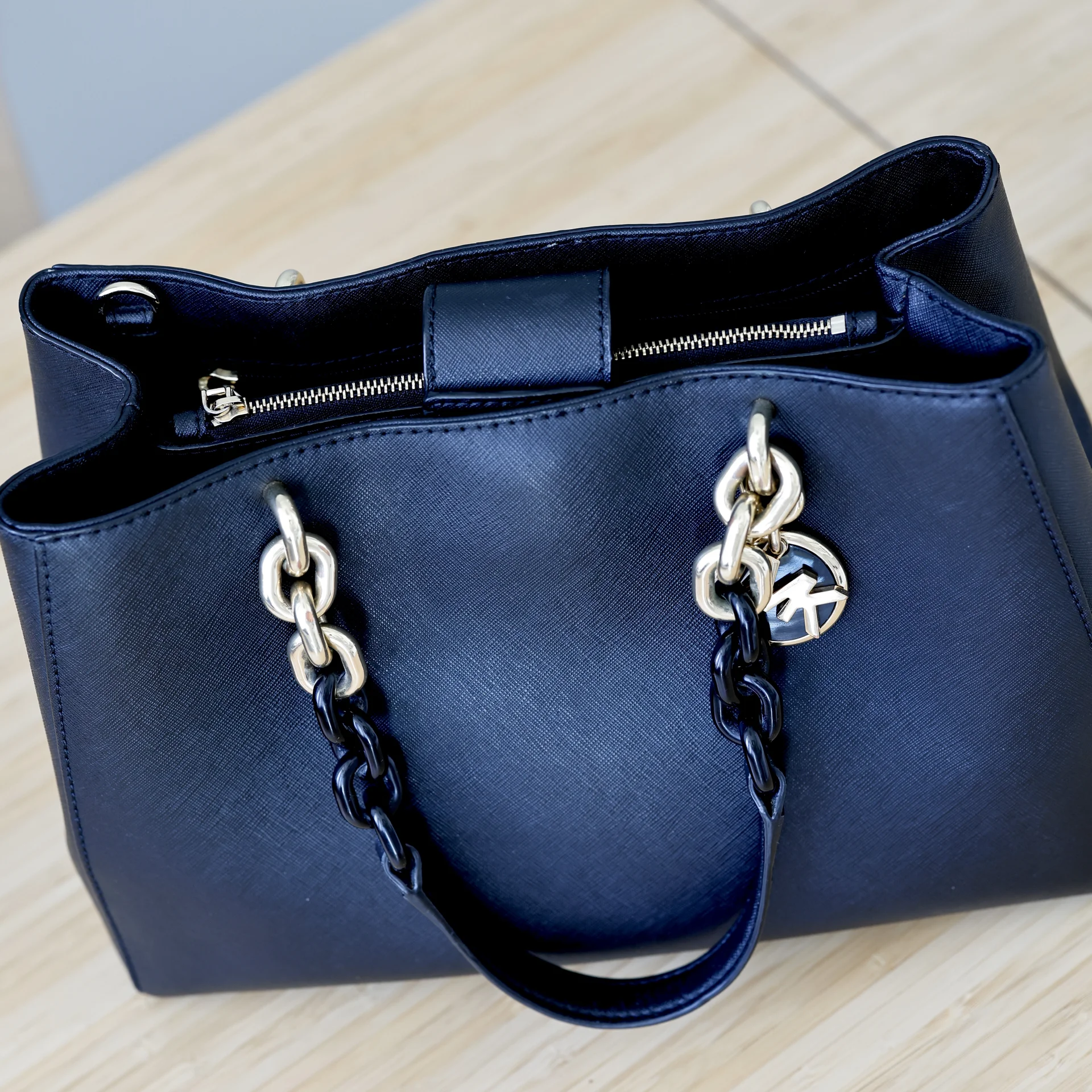 Сумка michael kors тоут натуральная кожа - миниатюра 3