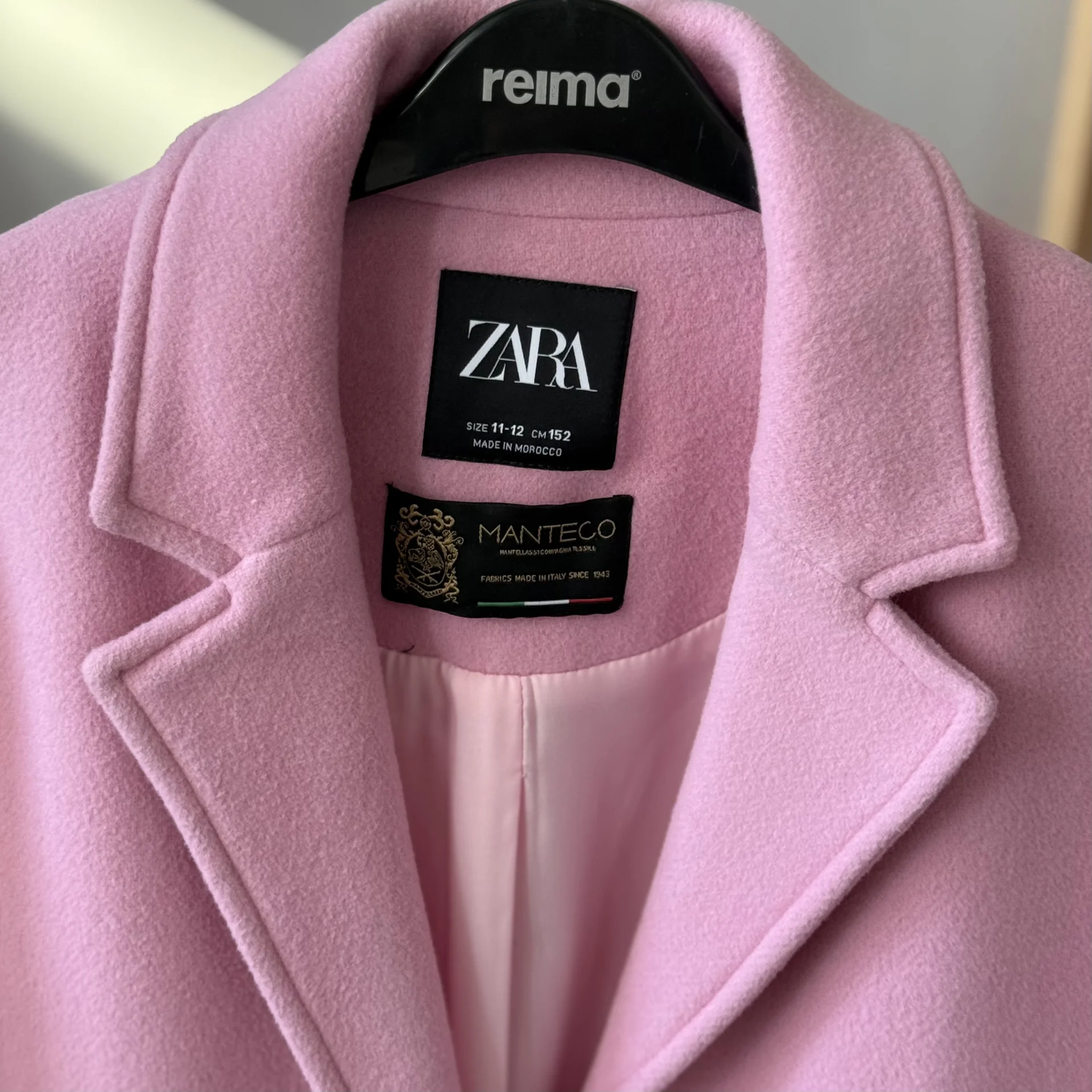 Пальто Zara 11-12 Manteco wool - миниатюра 3