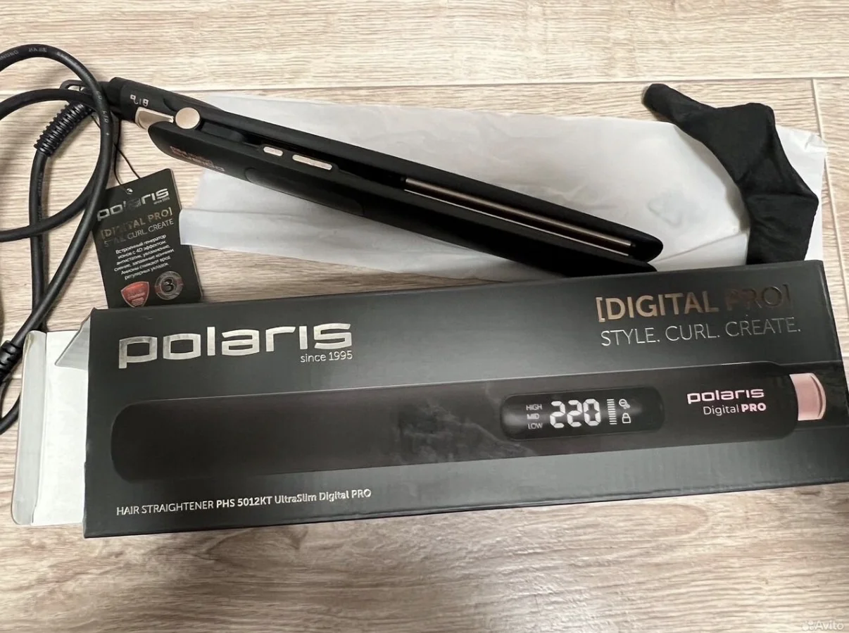 Выпрямитель утюжок Polaris новый - миниатюра 2