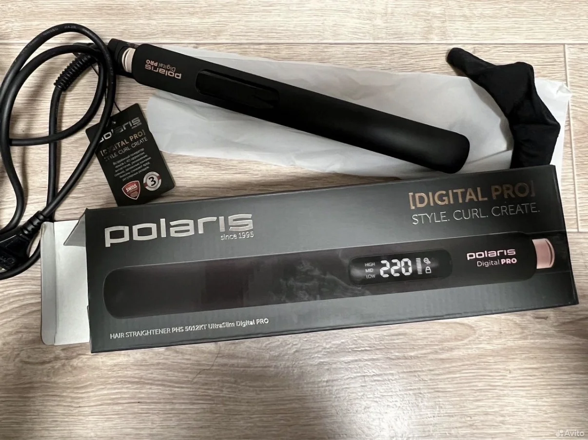 Выпрямитель утюжок Polaris новый - миниатюра 3