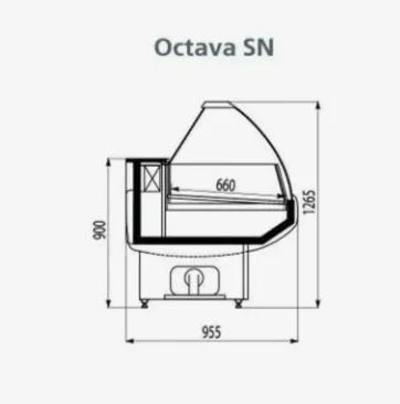 Холодильная витрина Octava 1500 (0...+7С) - миниатюра 5
