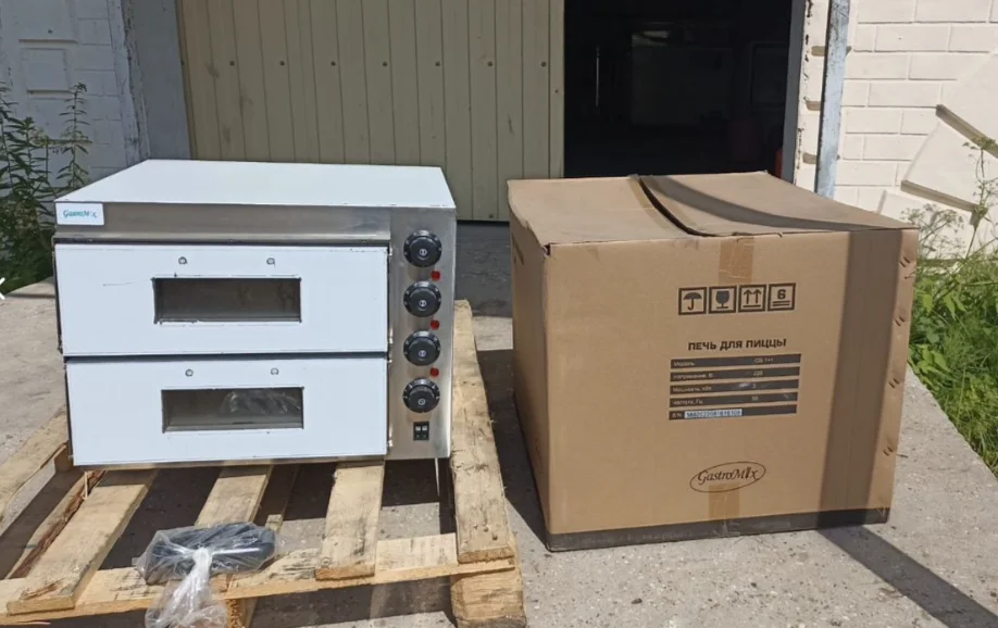 Пeчь для пиццы Gаstromiх GS 1+1, D пиццы 35 cм 1 ш - миниатюра 3