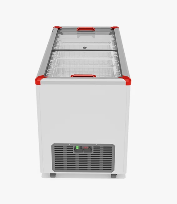 Морозильный ларь Frostor FG 600 C красный алюм - миниатюра 2