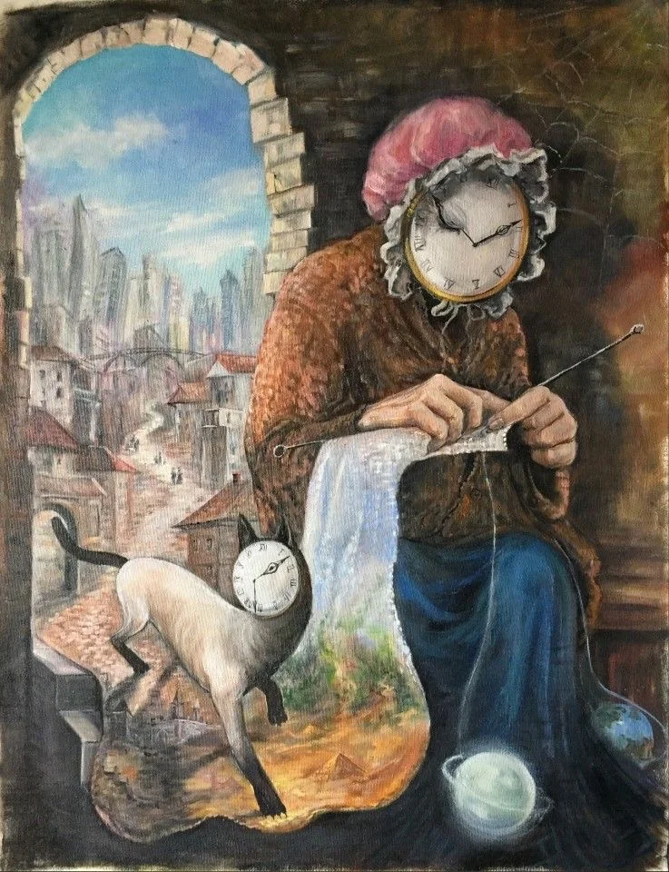 Картина «Сотворение мира», холст, масло - изображение 1